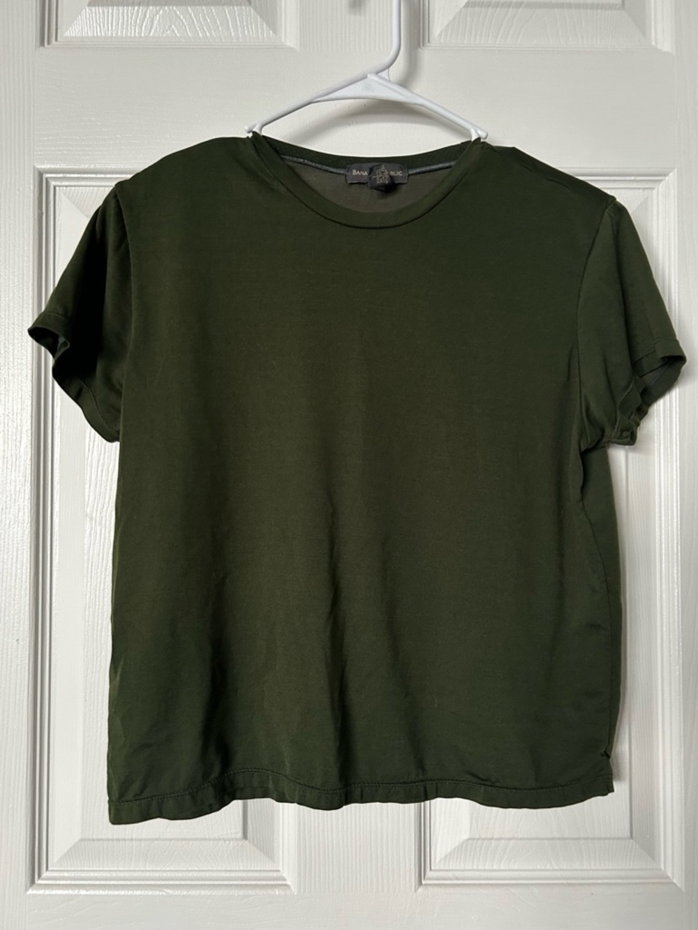 Banana Republic Dark Green Short Sleeve Tee